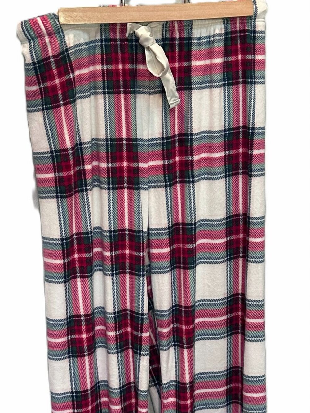 Stars Above XL Plaid Cozy Pajama Pants Red Green Holiday Lounge